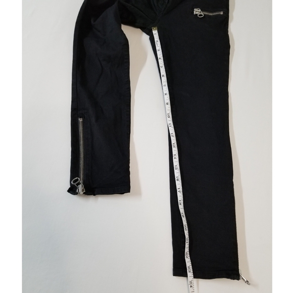 Aritzia Wilfred Free Slim Ankle Jeans Black Size 00 - Picture 6 of 6